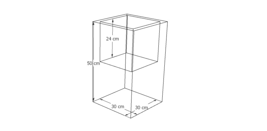 Portavaso-30x30h50-oasi-misure