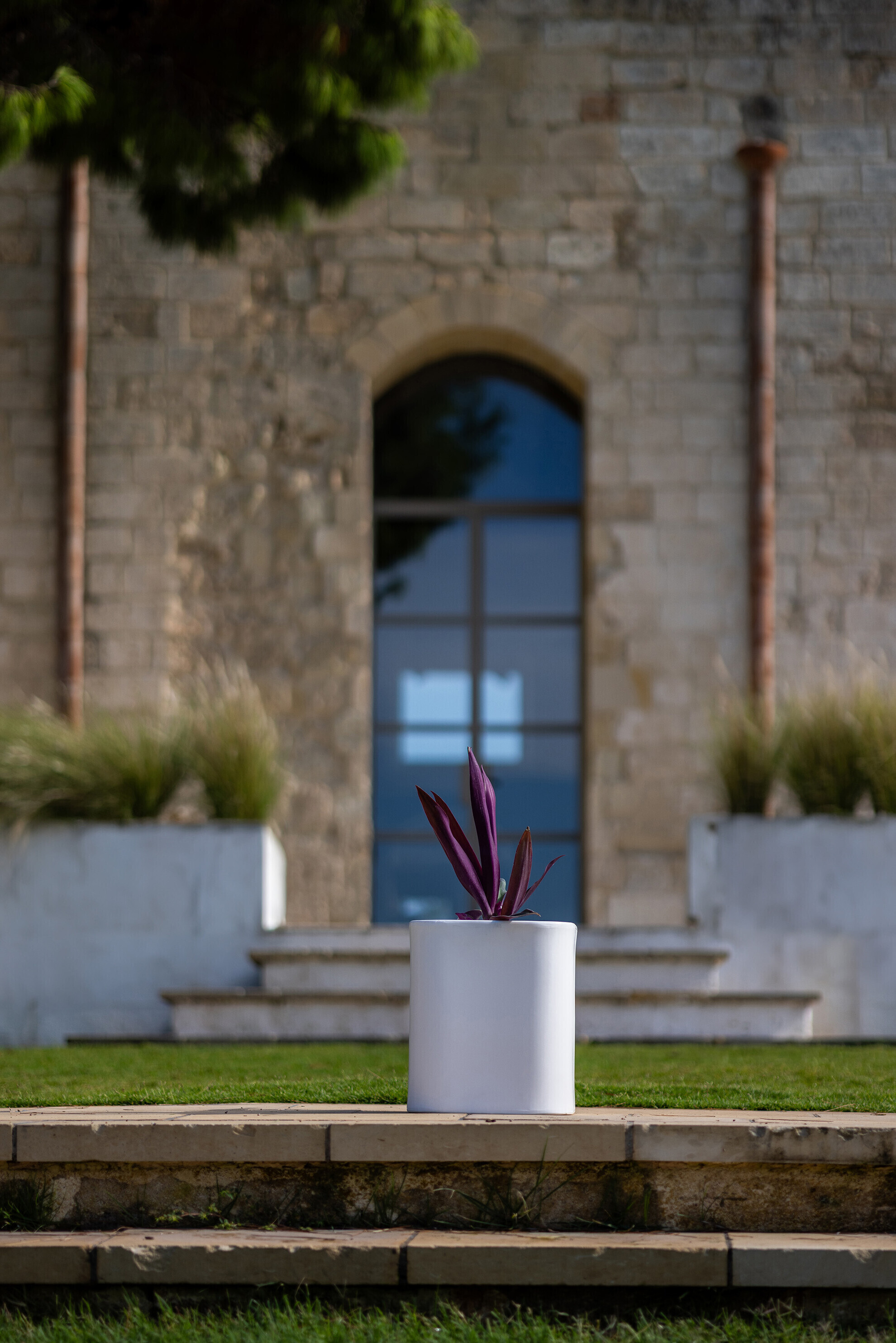kloris vaso candy bianco