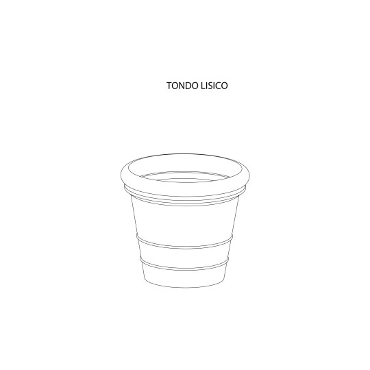 kloris disegno tecnico tondo liscio