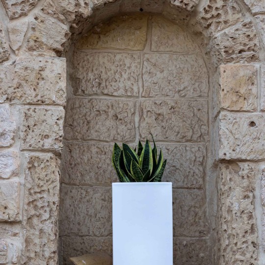 Kloris vaso Oasi h50 bianco